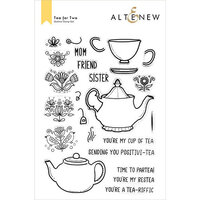 Altenew - Clear Photopolymer Stamps - Tea for Two