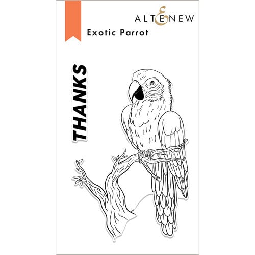 Altenew - Clear Photopolymer Stamps - Exotic Parrot