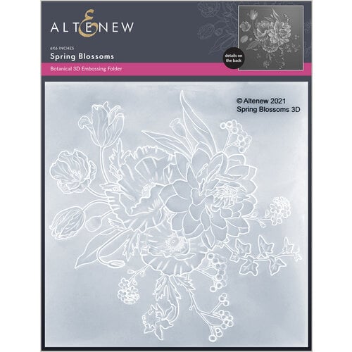 Altenew - Embossing Folder - 3D - Spring Blooms