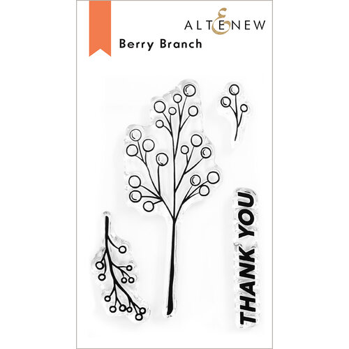 Altenew - Clear Photopolymer Stamps - Berry Branch