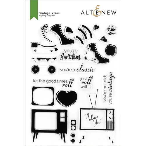 Altenew - Clear Photopolymer Stamps - Vintage Vibes