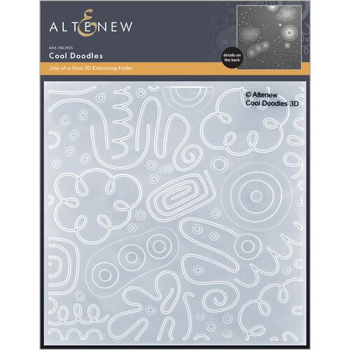 Altenew - Embossing Folder - 3D - Cool Doodles