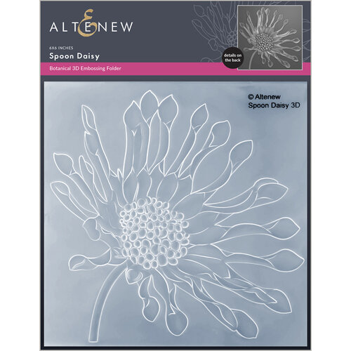 Altenew - Embossing Folder - 3D - Spoon Daisy