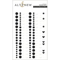 Altenew - Enamel Dots - Essential Black and White