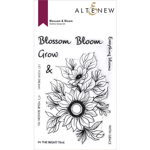Altenew - Clear Photopolymer Stamps - Blossom and Bloom