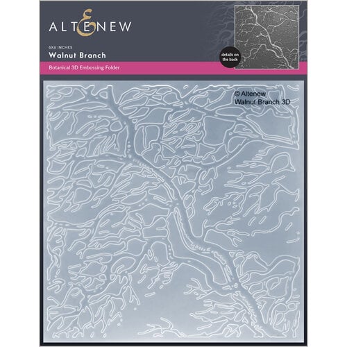 Altenew - Embossing Folder - 3D - Walnut Branch