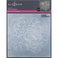 Altenew - Embossing Folder - 3D - Frilly Peonies