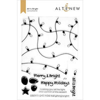 Altenew - Christmas - Clear Photopolymer Stamps - All Is Bright