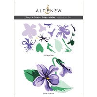 Altenew - Layering Dies - Craft A Flower - Sweet Violet