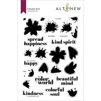 Altenew - Clear Photopolymer Stamps - Colorful Soul