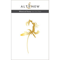 Altenew - Hot Foil Plate - Whimsical Peony