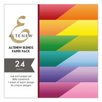 Altenew - Blends - 6x6 Paper Pack - 24 Sheets