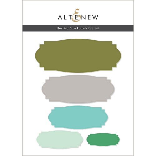 Altenew - Dies - Nesting Slim Labels