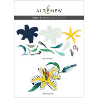 Altenew - Layering Dies - Gold Band Lily