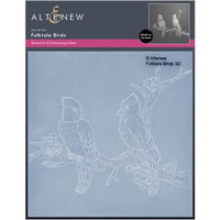 Altenew - Embossing Folder - 3D - Folktale Birds