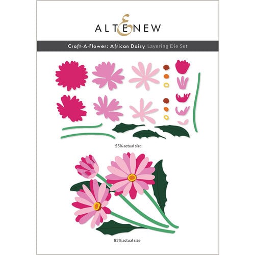 Altenew - Layering Dies - Craft A Flower - African Daisy