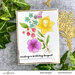 Altenew - Simple Coloring Stencil - 2 in 1 Set - Morning Blooms