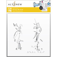 Altenew - Simple Coloring Stencil - 2 in 1 Set - Always Be Kind