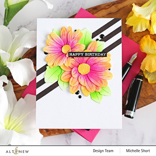 Altenew - Layering Dies - Craft A Flower - Cape Marguerite