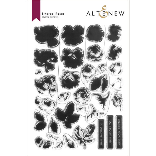 Altenew - Clear Photopolymer Stamps - Ethereal Roses