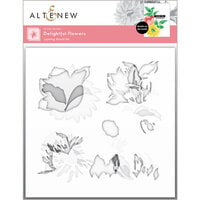 Altenew - Layering Stencil - 3 in 1 Set - Delightful Flowers