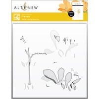 Altenew - Simple Coloring Stencil - 2 in 1 Set - Freesia