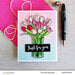 Altenew - Simple Coloring Stencil - 3 in 1 Set - Timeless Tulips