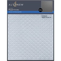 Altenew - Embossing Folder - 3D - Playful Circles