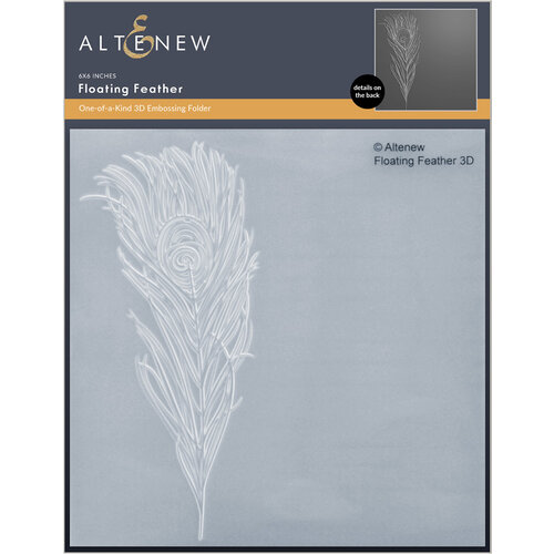 Altenew - Embossing Folder - 3D - Floating Feather