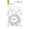 Altenew - Clear Photopolymer Stamps - Mistletoe Wreath