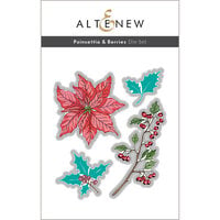 Altenew - Dies - Poinsettia and Berries