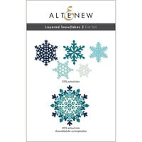 Altenew - Dies - Layered Snowflakes 2