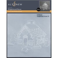 Altenew - Embossing Folder - 3D - Gingerbread House