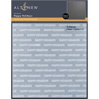 Altenew - Embossing Folder - 3D - Happy Holidays