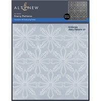 Altenew - Embossing Folder - 3D - Starry Patterns
