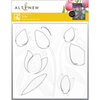 Altenew - Simple Coloring Stencil - 3 in 1 Set - Tulip