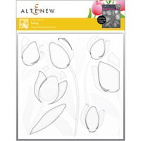 Altenew - Simple Coloring Stencil - 3 in 1 Set - Tulip