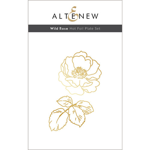 Altenew - Hot Foil Plate - Wild Rose