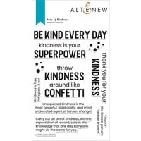 Altenew - Clear Photopolymer Stamps - Acts of Kindness