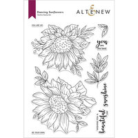 Altenew - Clear Photopolymer Stamps - Dancing Sunflowers