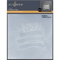 Altenew - Embossing Folder - 3D - A Banner Day
