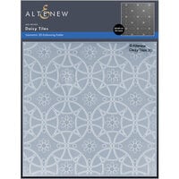 Altenew - Embossing Folder - 3D - Daisy Tiles