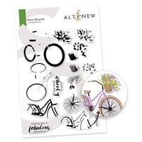 Altenew - Clear Photopolymer Stamps - Retro Bicycle