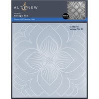 Altenew - Embossing Folder - 3D - Vintage Tile