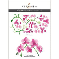 Altenew - Layering Dies - Craft A Flower - Orchids