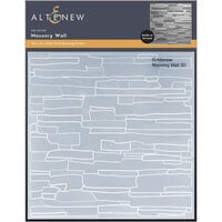 Altenew - Embossing Folder - 3D - Masonry Wall