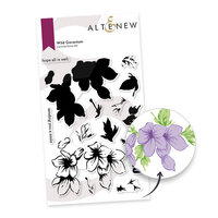Altenew - Clear Photopolymer Stamps - Wild Geranium