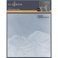 Altenew - Embossing Folder - 3D - From Land to Sea