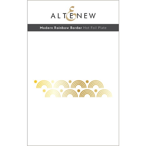 Altenew - Hot Foil Plate - Modern Rainbow