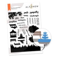 Altenew - Clear Photopolymer Stamps - Sunrise In The Park